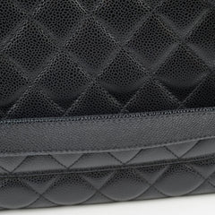Chanel Caviar GST Grand Shopping Tote Black Series 15