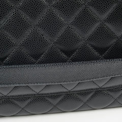 Chanel Caviar GST Grand Shopping Tote Black Series 15