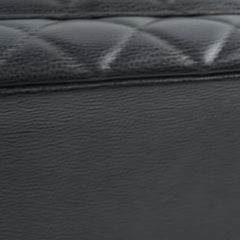 Chanel Caviar GST Grand Shopping Tote Black Series 15