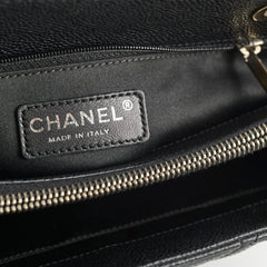 Chanel Caviar GST Grand Shopping Tote Black Series 15