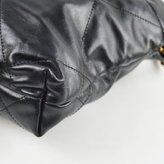 Chanel 22 Mini Black Microchip