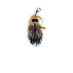 Fendi Mini Karlito Fur Charm