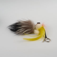 Fendi Mini Karlito Fur Charm