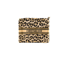 Dior Leopard Cosmetic Pouch