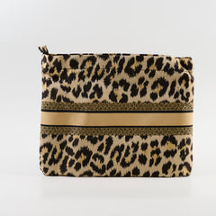 Dior Leopard Cosmetic Pouch
