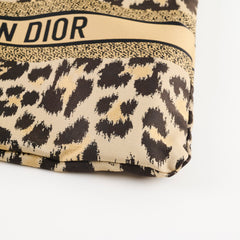 Dior Leopard Cosmetic Pouch
