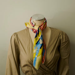 Hermes 70 cm Silk Scarf Grand Manege- Rose Bonbon
