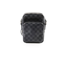 Louis Vuitton Men's Rem Crossbody Bag Damier Graphite