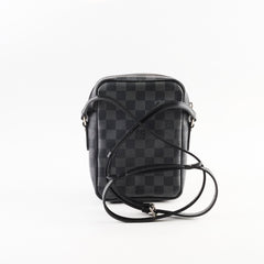 Louis Vuitton Men's Rem Crossbody Bag Damier Graphite