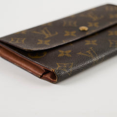 Louis Vuitton Long Mongram Wallet (Vintage)