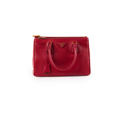 Prada Saffiano Galleria Tote Red