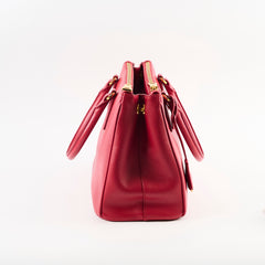 Prada Saffiano Galleria Tote Red