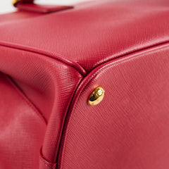 Prada Saffiano Galleria Tote Red