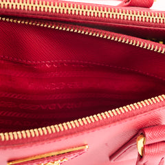 Prada Saffiano Galleria Tote Red