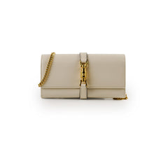 Gucci Jackie 1961 Wallet on Chain Cream