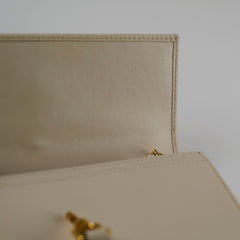Gucci Jackie 1961 Wallet on Chain Cream