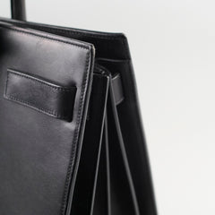 Saint Laurent Sac De Jour Medium Black Box Calf