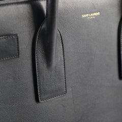 Saint Laurent Sac De Jour Medium Black Box Calf