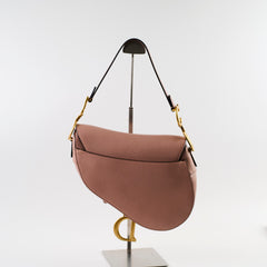 Christian Dior Medium Saddle Nude/Blush