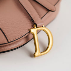 Christian Dior Medium Saddle Nude/Blush