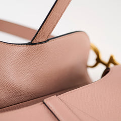 Christian Dior Medium Saddle Nude/Blush