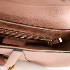Christian Dior Medium Saddle Nude/Blush