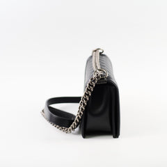 Chanel Old Medium Boy Lambskin Black