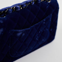 Chanel Mini Rectangular Velvet Sapphire Blue