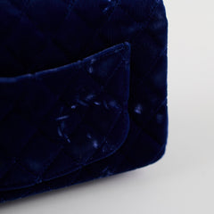 Chanel Mini Rectangular Velvet Sapphire Blue