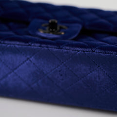 Chanel Mini Rectangular Velvet Sapphire Blue