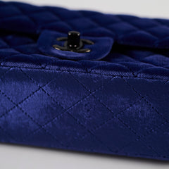 Chanel Mini Rectangular Velvet Sapphire Blue