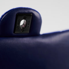Chanel Mini Rectangular Velvet Sapphire Blue