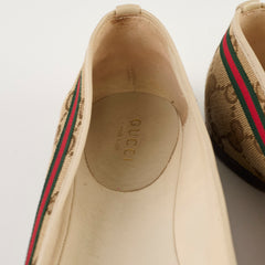 Gucci GG Ophidia Ballet Flats - Size 37