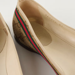 Gucci GG Ophidia Ballet Flats - Size 37