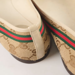 Gucci GG Ophidia Ballet Flats - Size 37