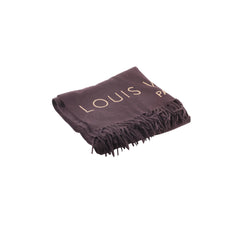 Louis Vuitton Cashmere Scarf 200 x 90 cm Dark Brown