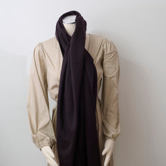 Louis Vuitton Cashmere Scarf 200 x 90 cm Dark Brown