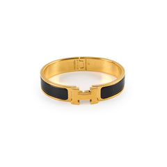 Hermes Clic H Bracelet PM Black