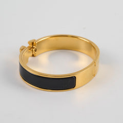 Hermes Clic H Bracelet PM Black