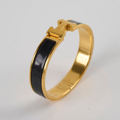 Hermes Clic H Bracelet PM Black