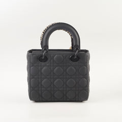 Christian Dior ABC Lady Dior Small Matte Black