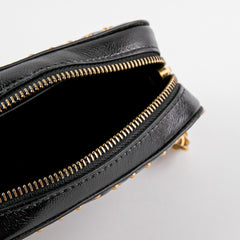 Christian Dior Studded Mini Black Camera Bag