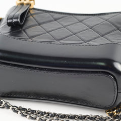 Chanel Small Gabrielle Bag Black (microchip)