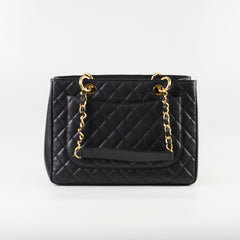 Chanel GST Grand Shopper Tote Black Caviar GHW