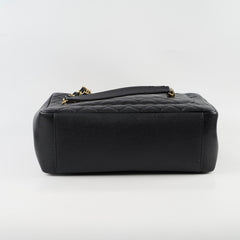 Chanel GST Grand Shopper Tote Black Caviar GHW