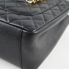 Chanel GST Grand Shopper Tote Black Caviar GHW