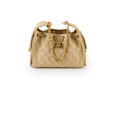 Chanel 25 Small Beige