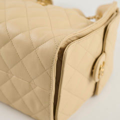 Chanel 25 Small Beige