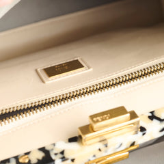 Fendi Medium Peekaboo Light Grey