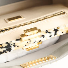Fendi Medium Peekaboo Light Grey